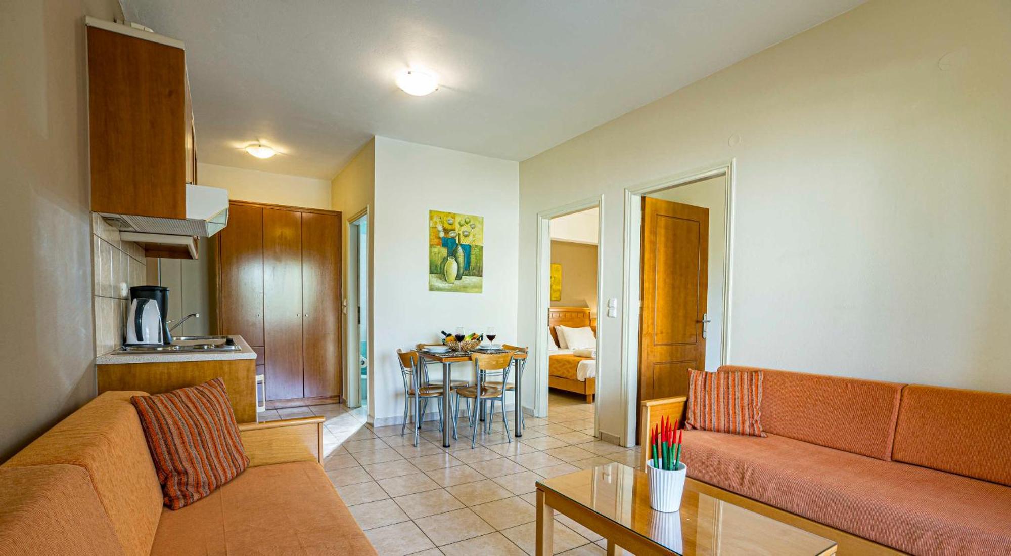 Helios Apartments Kato Daratso Room photo